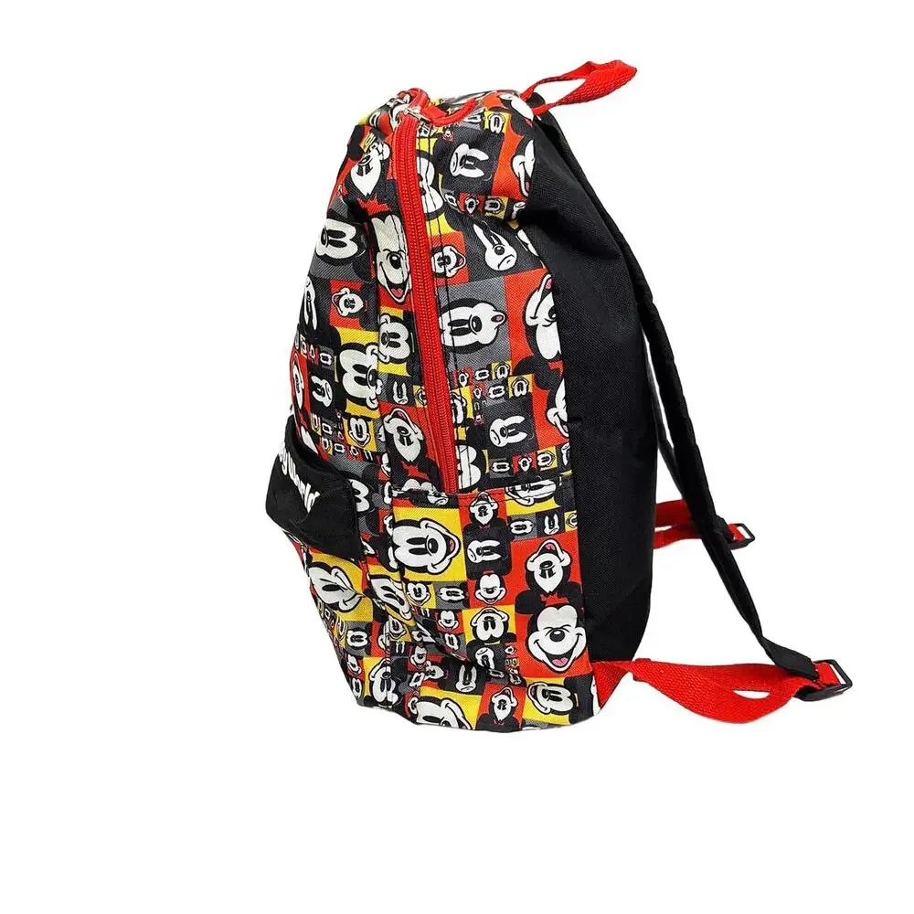Walt Disney World souvenir backpack Mickey Mouse Face All Over Print Colorful